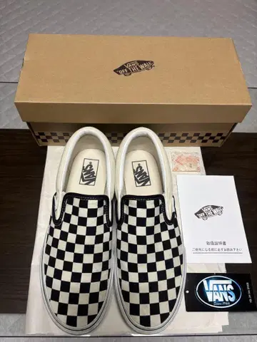 Vans Classic Slip-On 체크 무늬