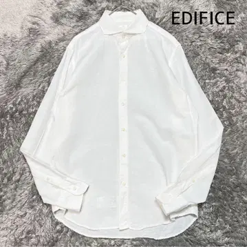 EDIFICE 화이트 긴팔 셔츠