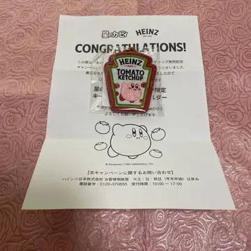 HEINZ 하인츠 별의 커비 키스톤형 키링