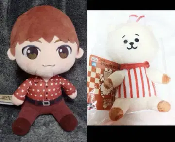 BTS 진 & RJ 봉제 인형 세트