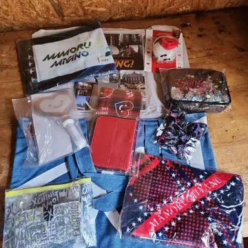 미사용 Mamoru Minano 굿즈 세트