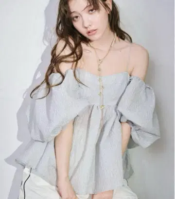 LILYBROWN 3WAY 자카드 페플럼 뷔스티에