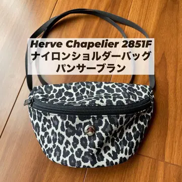 Herve Chapelier 2851F 나일론 숄더백 팬서 블랑
