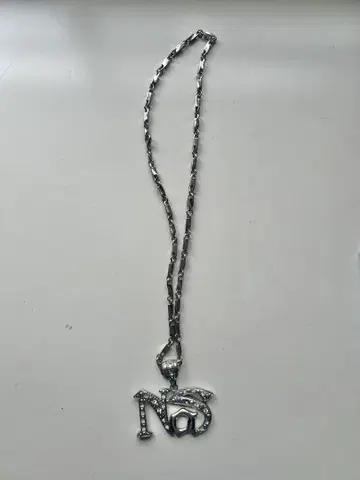 [초레어] Nas hiphop 목걸이 약 75cm