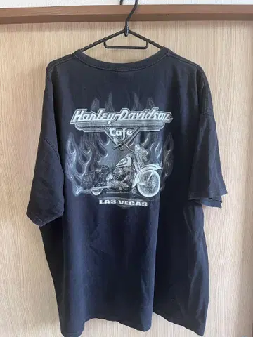 Harley-Davidson Cafe 티셔츠 2X 블랙
