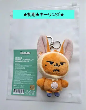 뿔바투 초기 팬춘 키링 txt