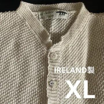 린넨 7부 소매 가디건 XL IRELAND