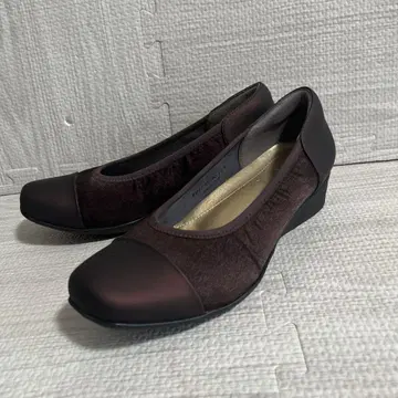 컨디션 최상 핏핏 보르도 22.5cm 컴포트 웨지솔