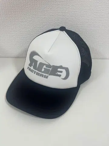 Age Factory 메쉬 캡 화이트/블랙