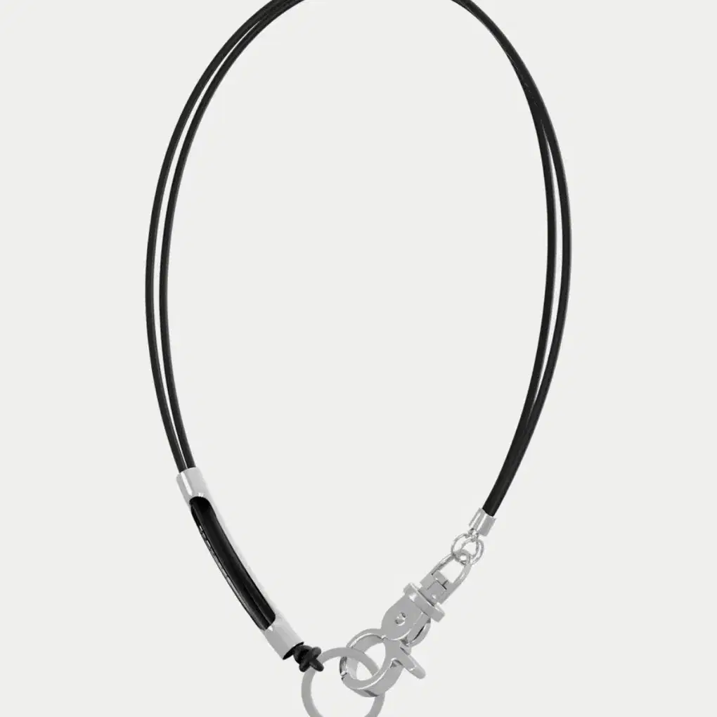 SAGEGASAGE☆3way Sporty Necklace SAGEGASAGE] 3way Sporty Necklace (Glossy Silver