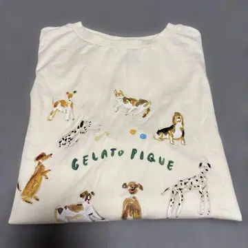 gelat pique 강아지 티셔츠