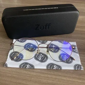 Zoff CLASSIC 동글이 안경 케이스 포함