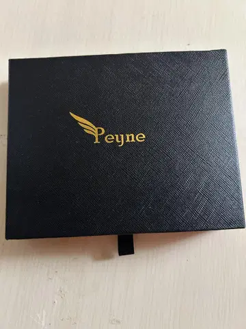 Peyne 코인 지폐 카드 케이스 블랙 미사용