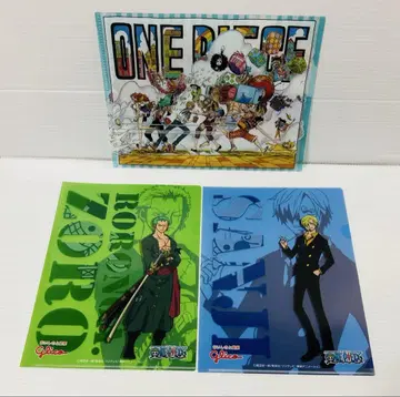 ONE PIECE 글리코 캠페인 + 21주년 기념 클리어 파일 조로 상디