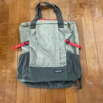 patagonia 파타고니아 라이트 웨이트 토트 22L 그레이/레드