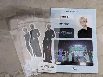 ENHYPEN LAFARY 한큐 삼번가 한정판 스티커 선우 SUNOO
