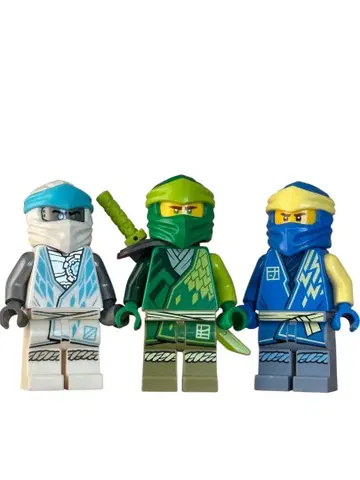 레고 LEGO 미니피겨 닌자고 젠 로이드 제이 3개 + 아이템 포함