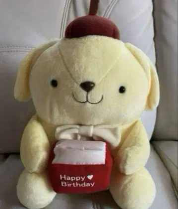 산리오 폼폼푸딩 봉제 인형 헤이세이 레트로