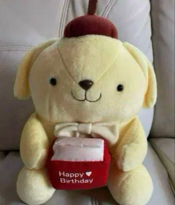 산리오 폼폼푸딩 봉제 인형 헤이세이 레트로