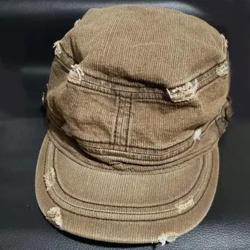 캡 브라운 데미지 빈티지