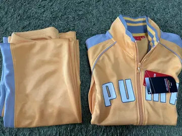 PUMA 저지 상하의 세트 L 사이즈 오렌지