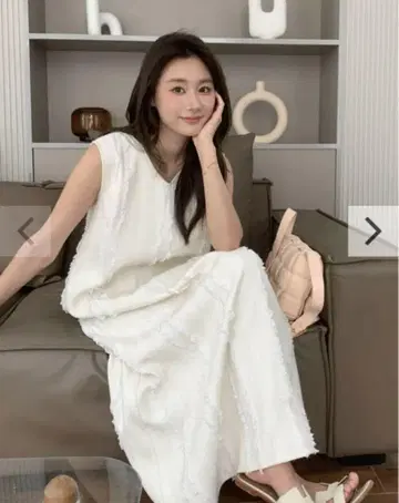 새상품급 벌스데이 바쉬 트위드 원피스