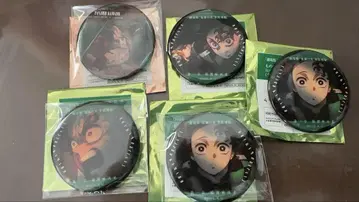 귀멸의 칼날 무한성 캔뱃지 카마도 탄지로 세트