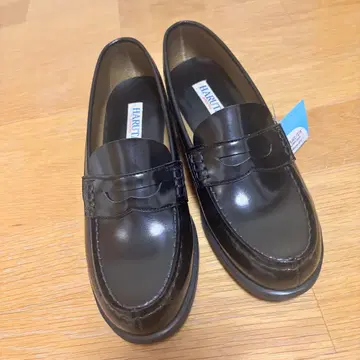 [택 포함 새상품] HARUTA 25.5cm 3E 블랙 로퍼