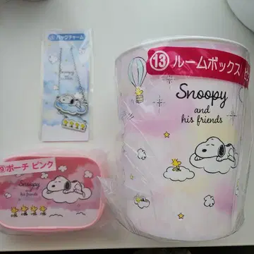 로손 스누피 쿠지 3세트
