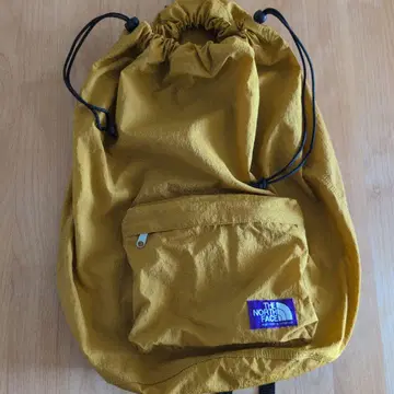 THE NORTH FACE 퍼플 라벨 냅색 머스타드