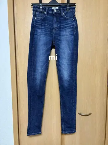 미들 웨이스트 SHAPELY 스키니 데님 팬츠