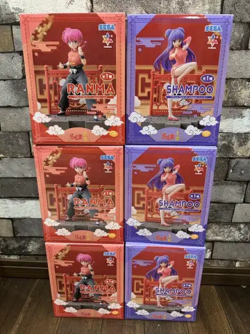 란마 1/2 사오토메 란마 란마 샴푸 피규어 묶음 판매