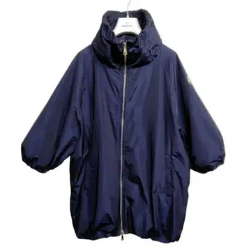 MONCLER LACOUR 네이비 나일론 코트 나일론 자켓 a265