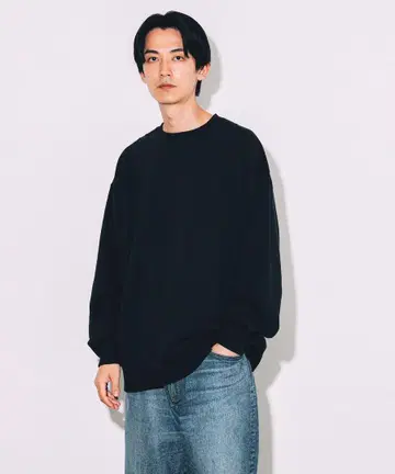 beams T 맨투맨 네이비 M