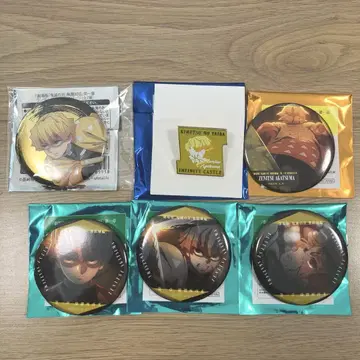 귀멸의 칼날 무한성편 눈빛 등 캔뱃지 글리터 캔뱃지 핀즈 아가츠마 젠이츠