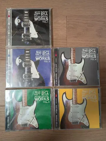 JEFF BECK WORKS VOL.1과 VOL.3~6