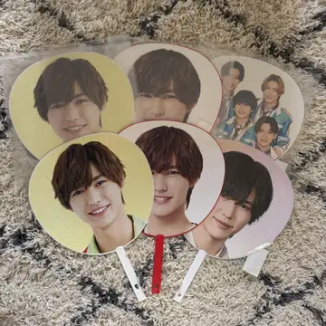 오카자키 코타로 부채 6개 세트