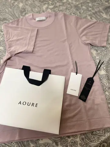 [컨디션 최상] AOURE 티셔츠 핑크