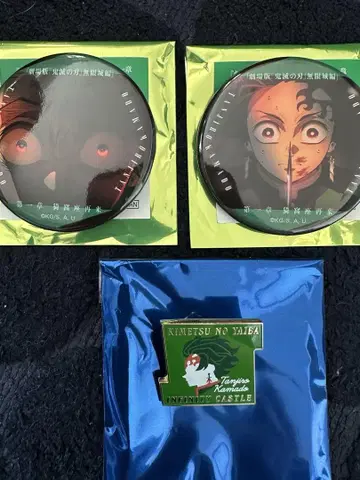 귀멸의 칼날 캔뱃지 캐릭터 모티브 핀즈