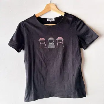 PICONE 블랙 티셔츠 36