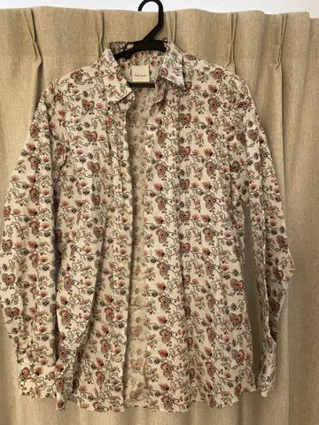 Paul Smith 꽃무늬 긴팔 셔츠 M 사이즈