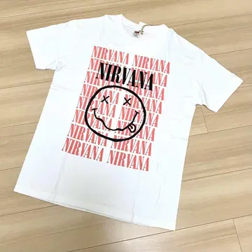 [레어 미사용] NIRVANA 너바나 JEFF ROSS 티셔츠 L 사이즈