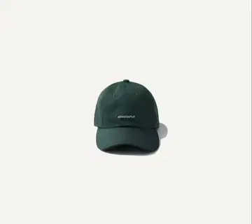 Cotton 트윌 | Cap | Green x white 에이톤