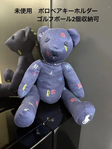 [미사용] 폴로 랄프 로렌 골프 폴로베어 볼 파우치