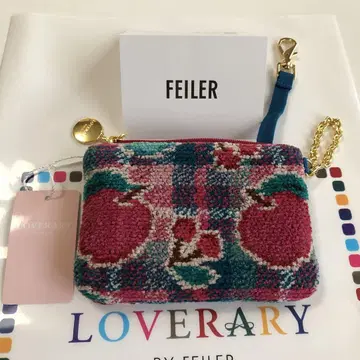 FEILER Lovelary 레트로 후르츠 체크 키&카드 파우치 1