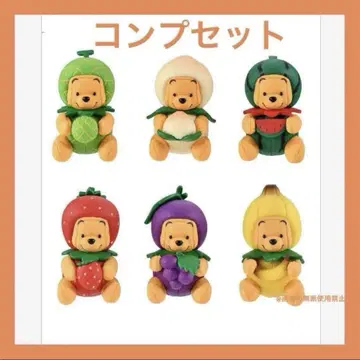 선착순 복각 디자인 과일 코스튬 푸우 풀 컴플리트