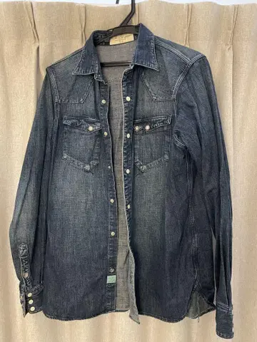 PaulSmith REDEAR 데님 긴팔 셔츠 프론트 포켓 부착