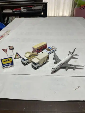 공항 미니카 세트 6점