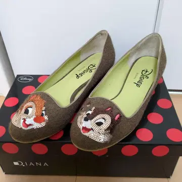 DIANA 칩과 데일 모카신 브라운