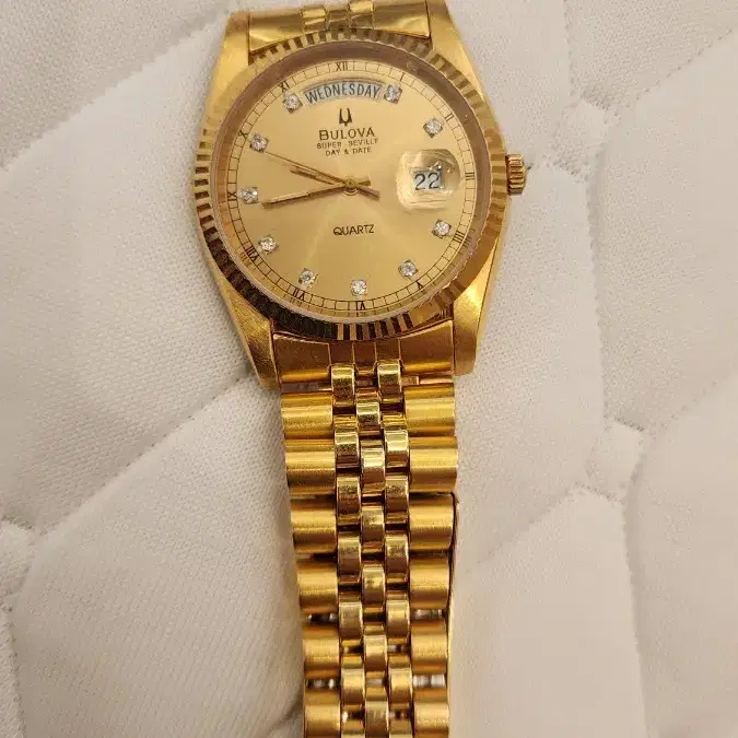 BULOVA SUPER SEVILLE DAY&DATE 腕時計 QUARTS Vintage Bulova Super Seville Mens quartz Day date watch